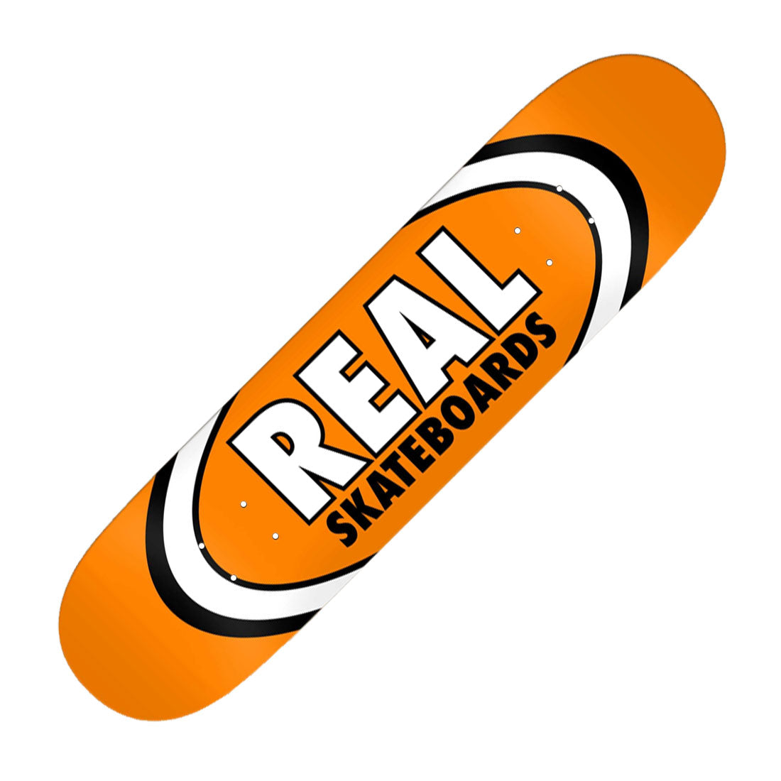 Real Classic Oval 7.5 Deck - Orange Skateboard Decks Modern Street