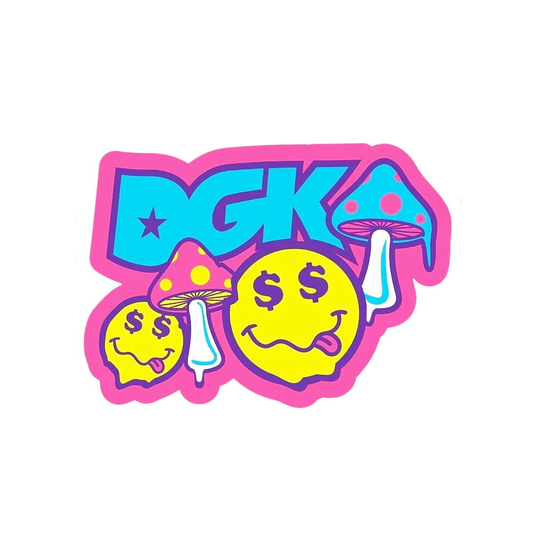 DGK Happy Drip Sticker Stickers