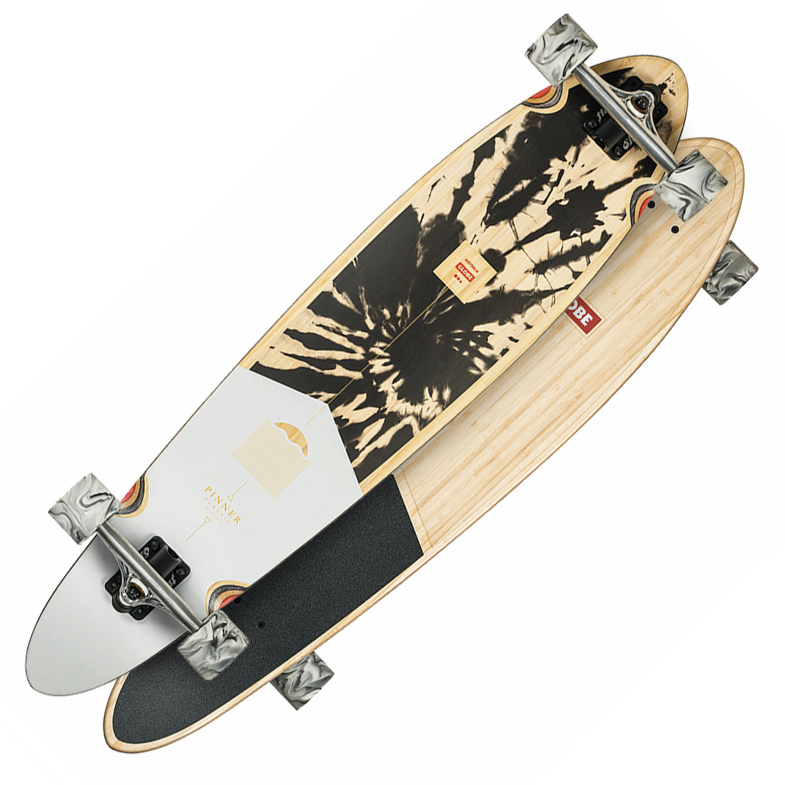 Globe Pinner Classic 40 Complete - Bamboo/Black Dye Skateboard Completes Longboards
