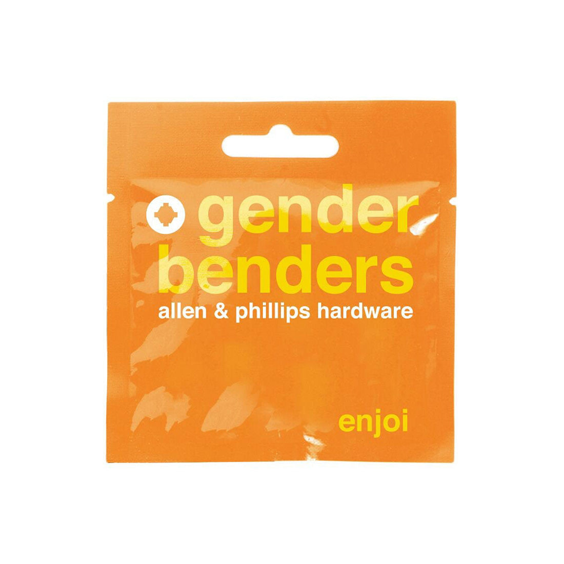 Enjoi Gender Benders 1in Universal Bolts 8pk Skateboard Hardware and Parts