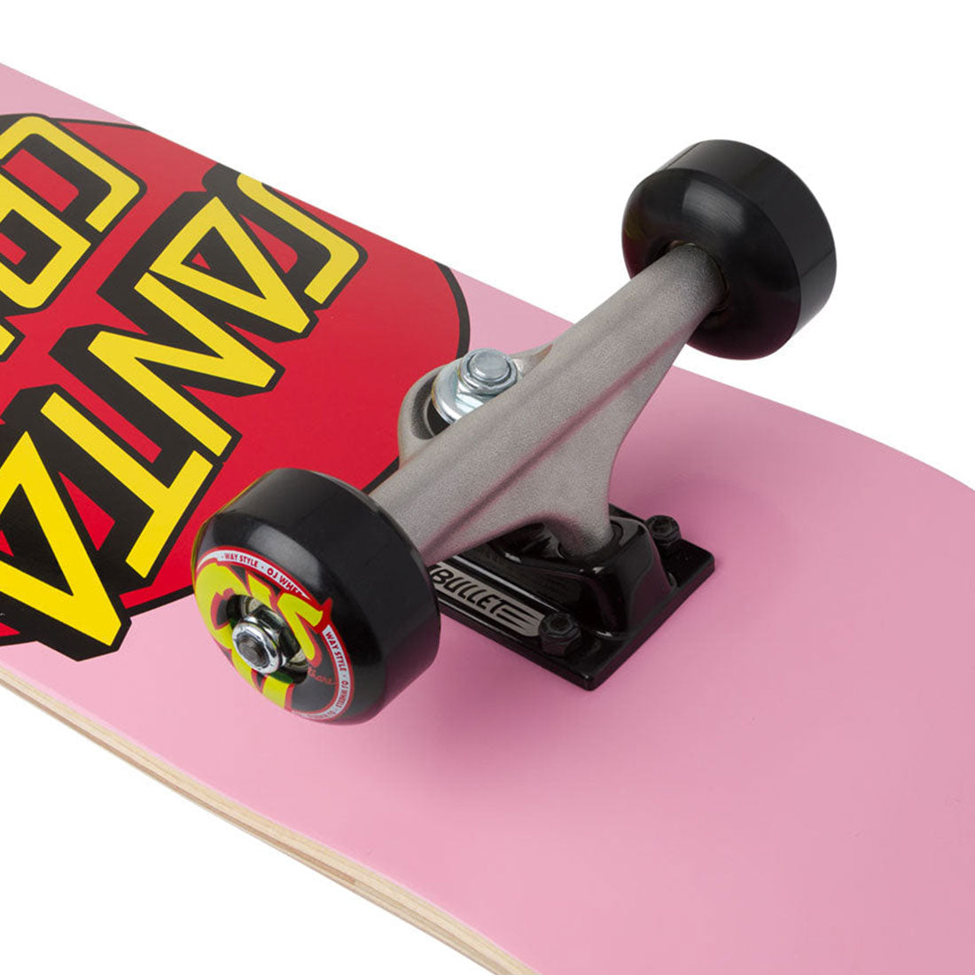 Santa Cruz Classic Dot 7.5 Micro Complete - Pink/Red Skateboard Completes Modern Street