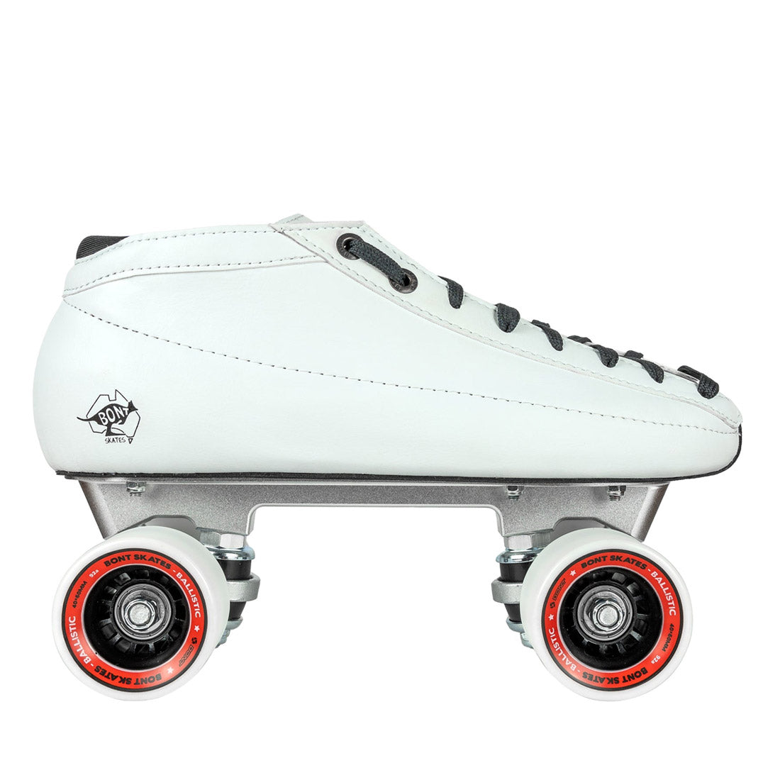 Bont Racer Tracer Ballistic Package - White Roller Skates