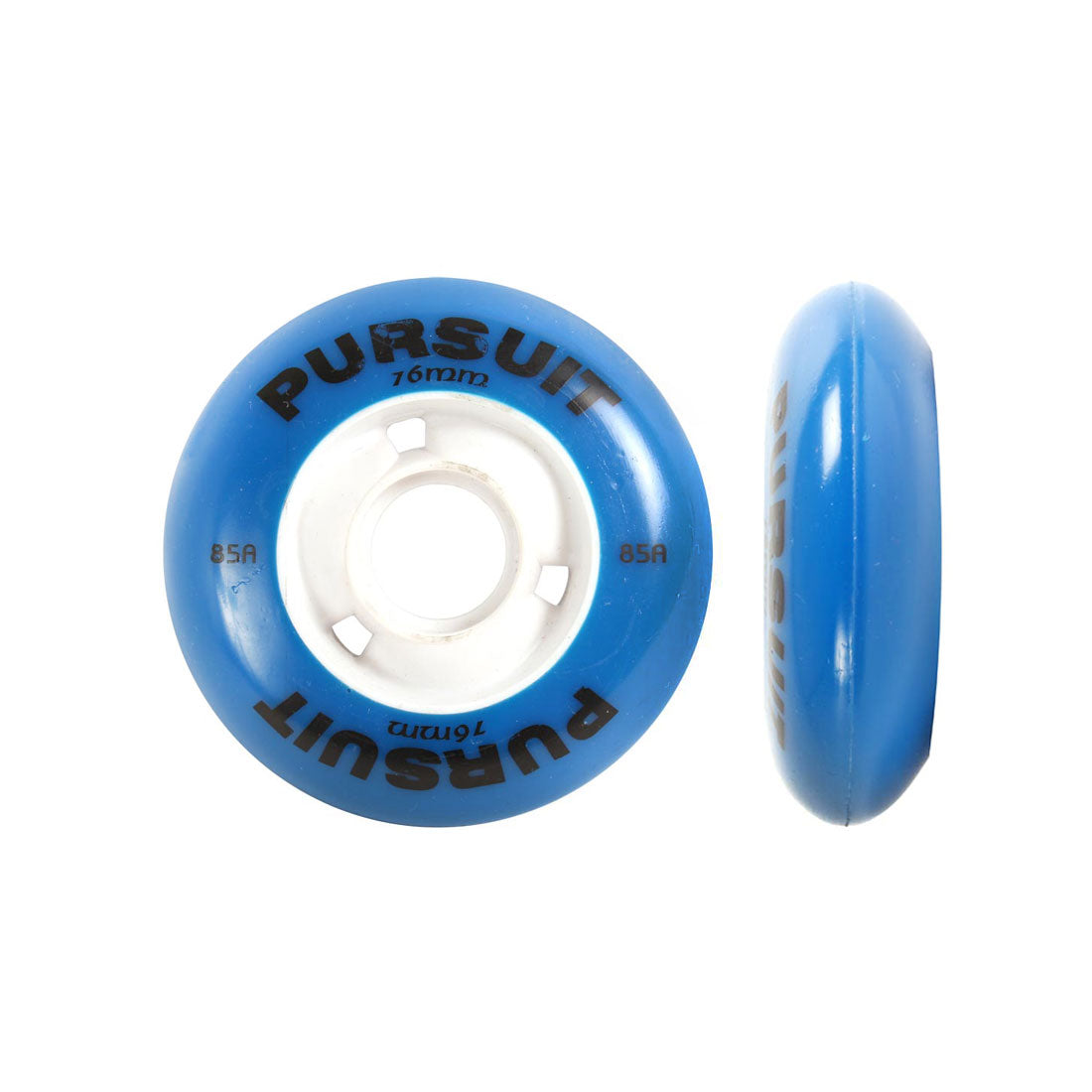 Pursuit Inline 76mm/85a 8pk - Blue Inline Rec Wheels