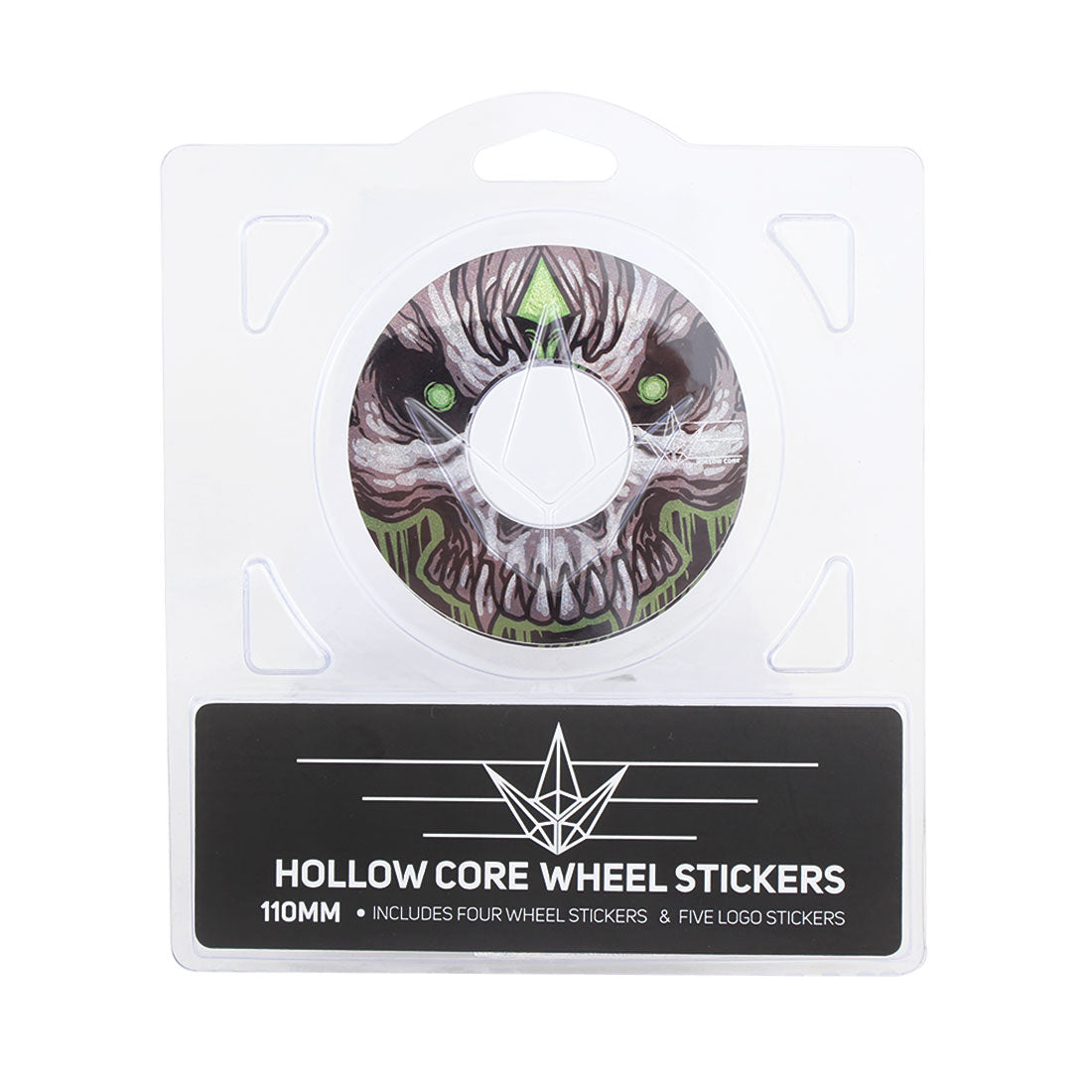 Envy Wheel Sticker Pack 110mm - Skull Scooter Accessories