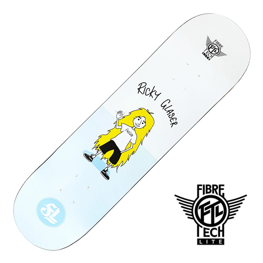 Folklore FTL Ricky Split Deck - Blue Skateboard Decks Modern Street