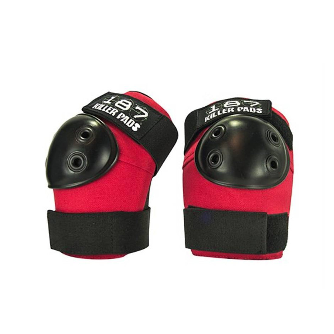 187 Knee/Elbow Combo Pack - Red/Black Protective Gear