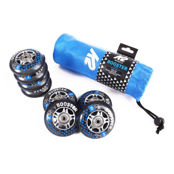 K2 BOOSTER 80/82A WHEEL 4 PACK Görkorcsolya kerék, fekete, méret (48 db K2 BOOSTER 80/82A WHEEL 4 PACK Görkorcsolya kerék, fekete, méret (48 db