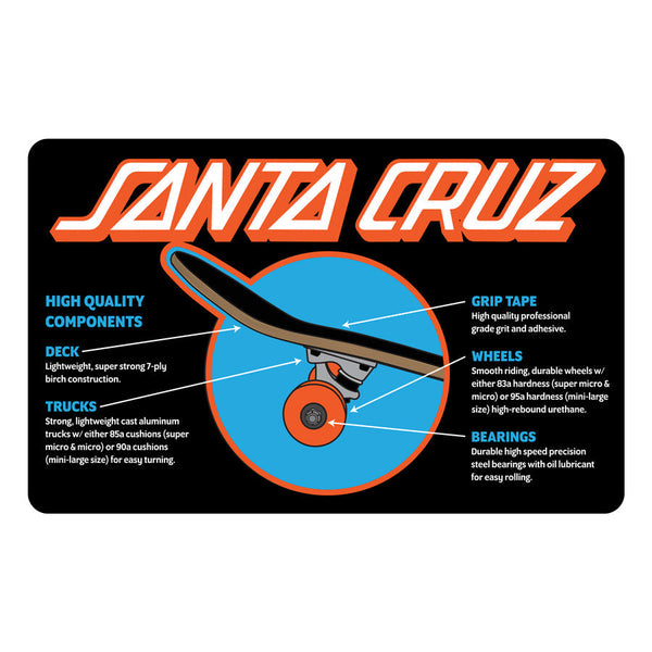 Santa Cruz Classic Dot 7.5 Micro Complete - Pink/Red - Skater HQ