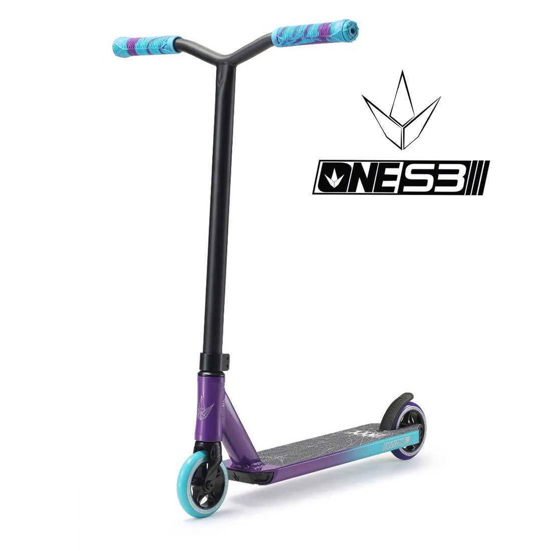 Envy ONE S3 Complete - Purple/Teal Scooter Completes Trick