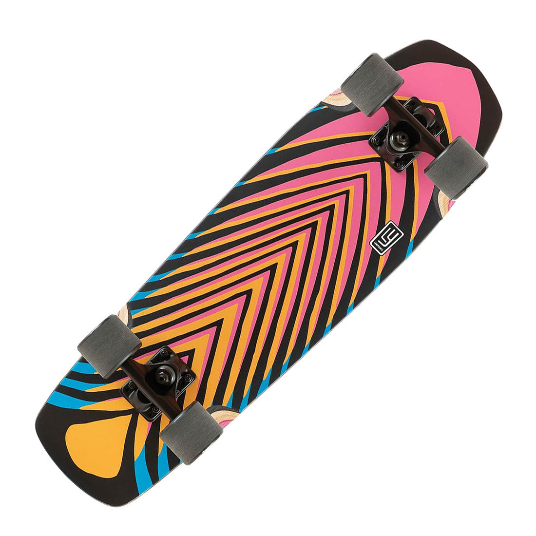 Landyachtz Dinghy Coffin XL 28.2 Complete - Fish Skateboard Compl Cruisers