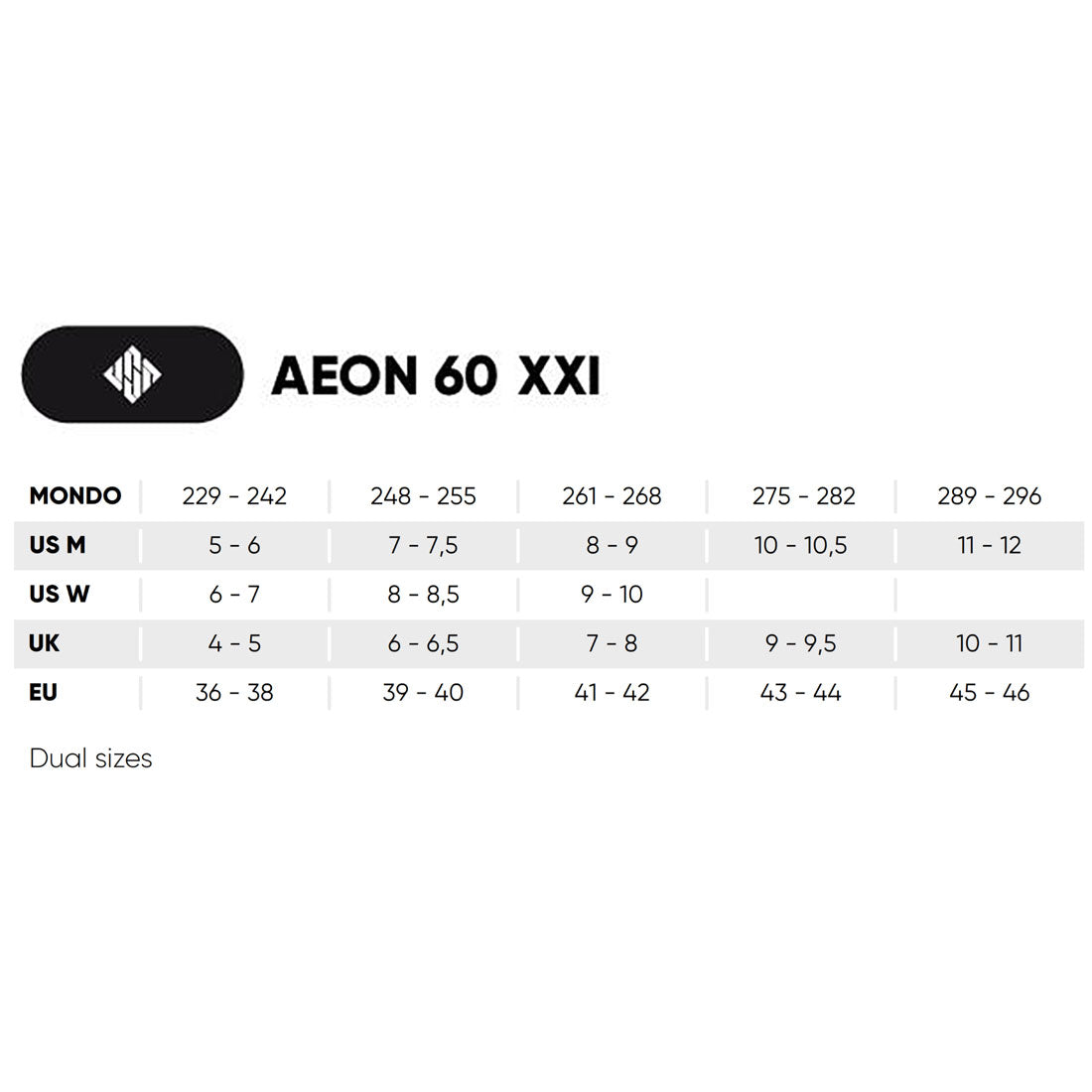 USD Aeon 60 XXI Skate - Black Inline Aggressive Skates