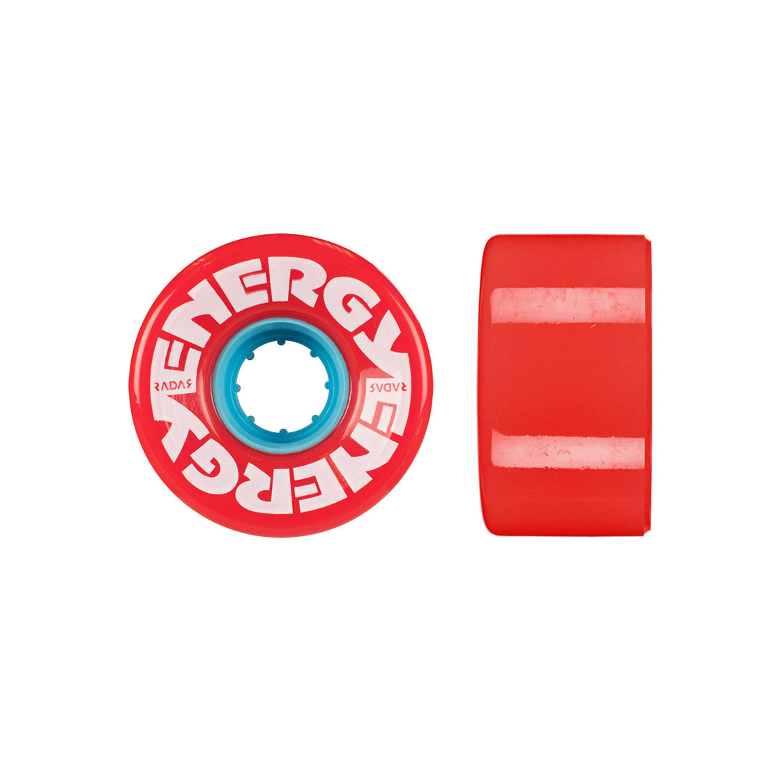 Radar Energy 57mm 78a Wheels 4pk Red | 57mm Roller Skate Wheels