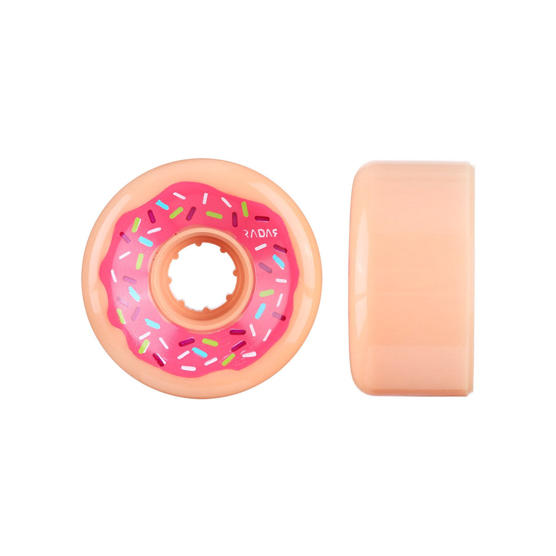 Radar Donut 62mm 78a Wheels 4pk - Pink Sprinkle Roller Skate Wheels
