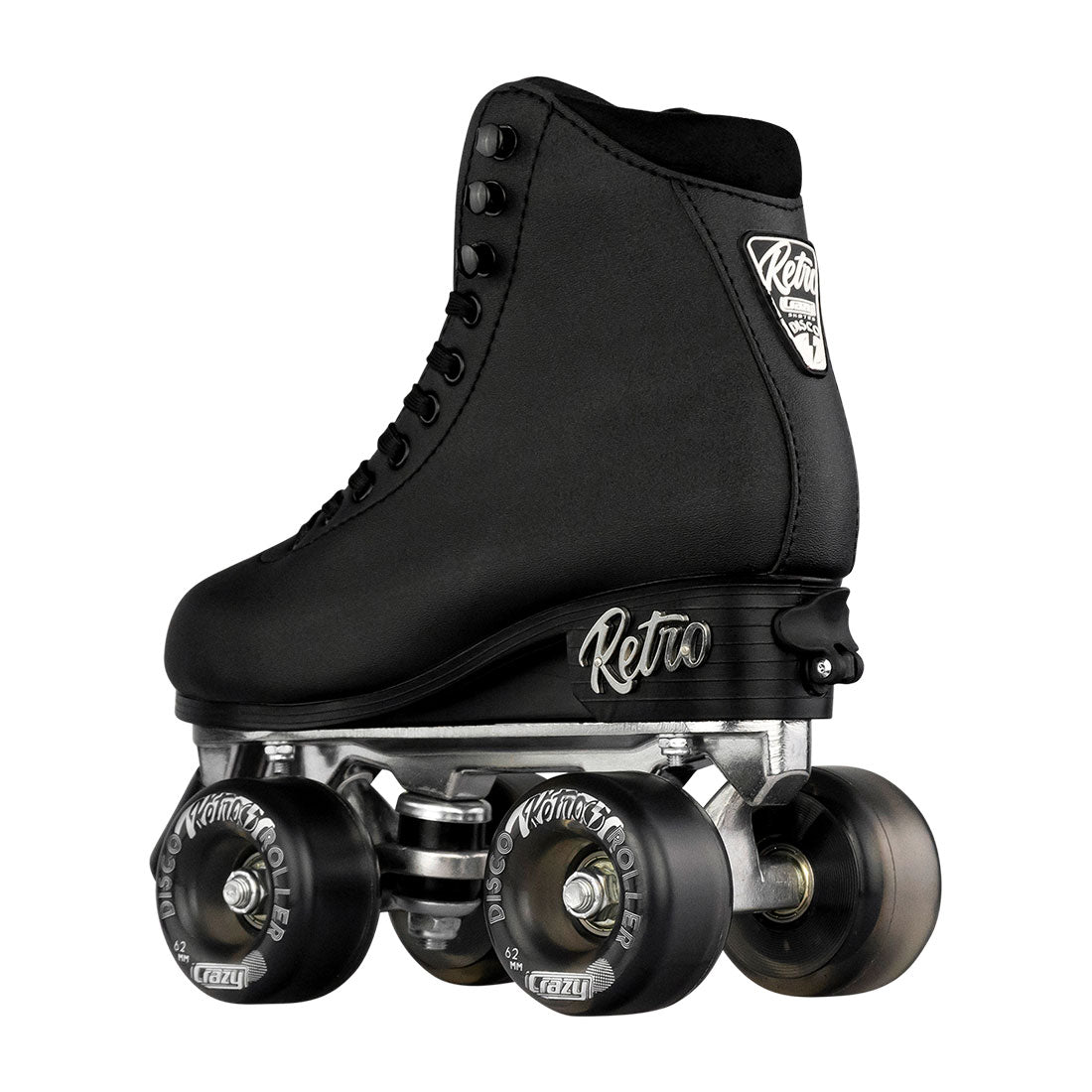 Crazy Retro Roller Black - Kids Adjustable Roller Skates
