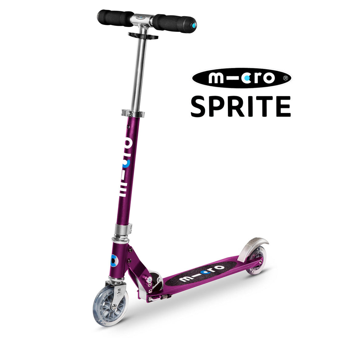 Micro Sprite Scooter - Purple Scooter Completes Rec