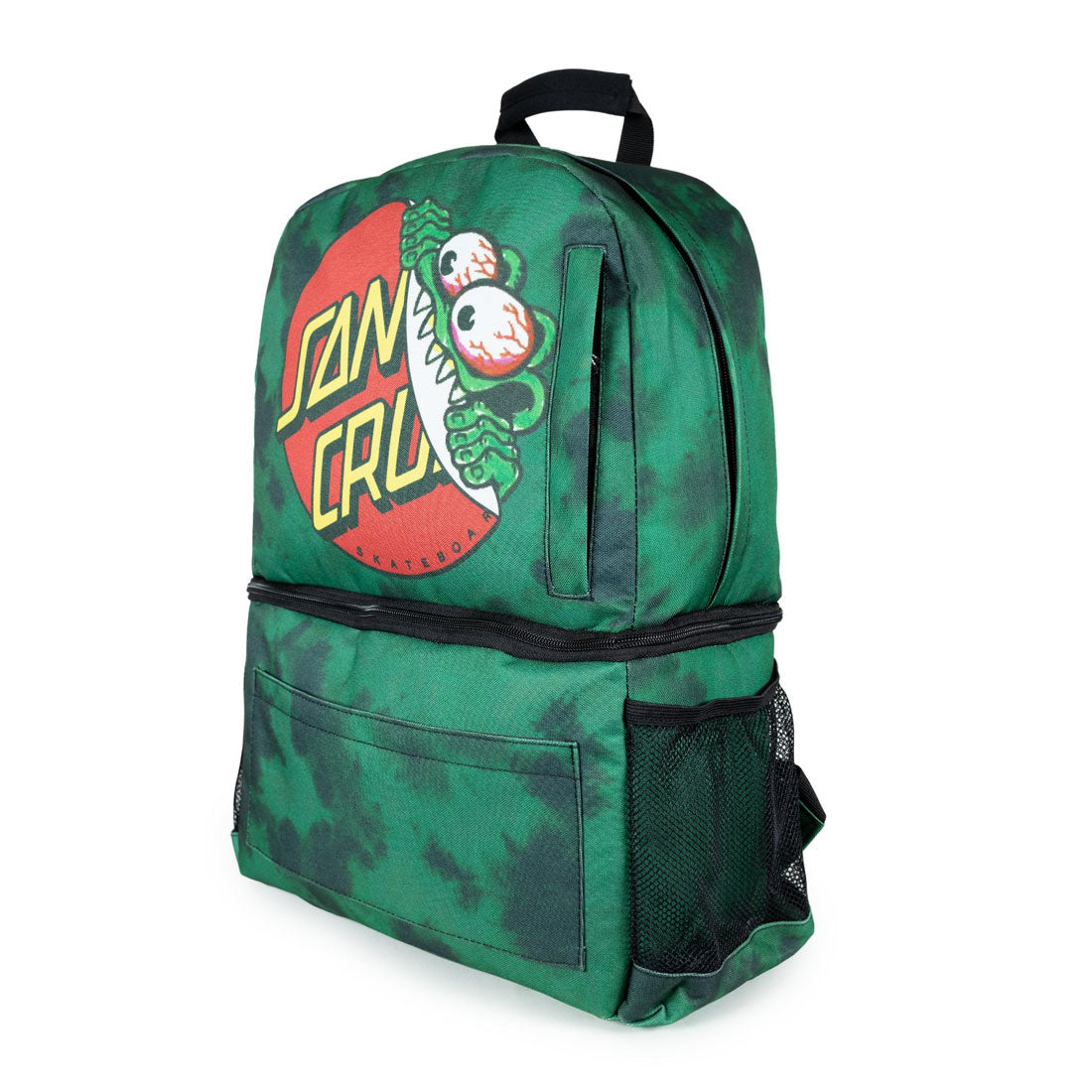 Santa Cruz Beware Dot Backpack - Green Tie Dye Bags and Backpacks