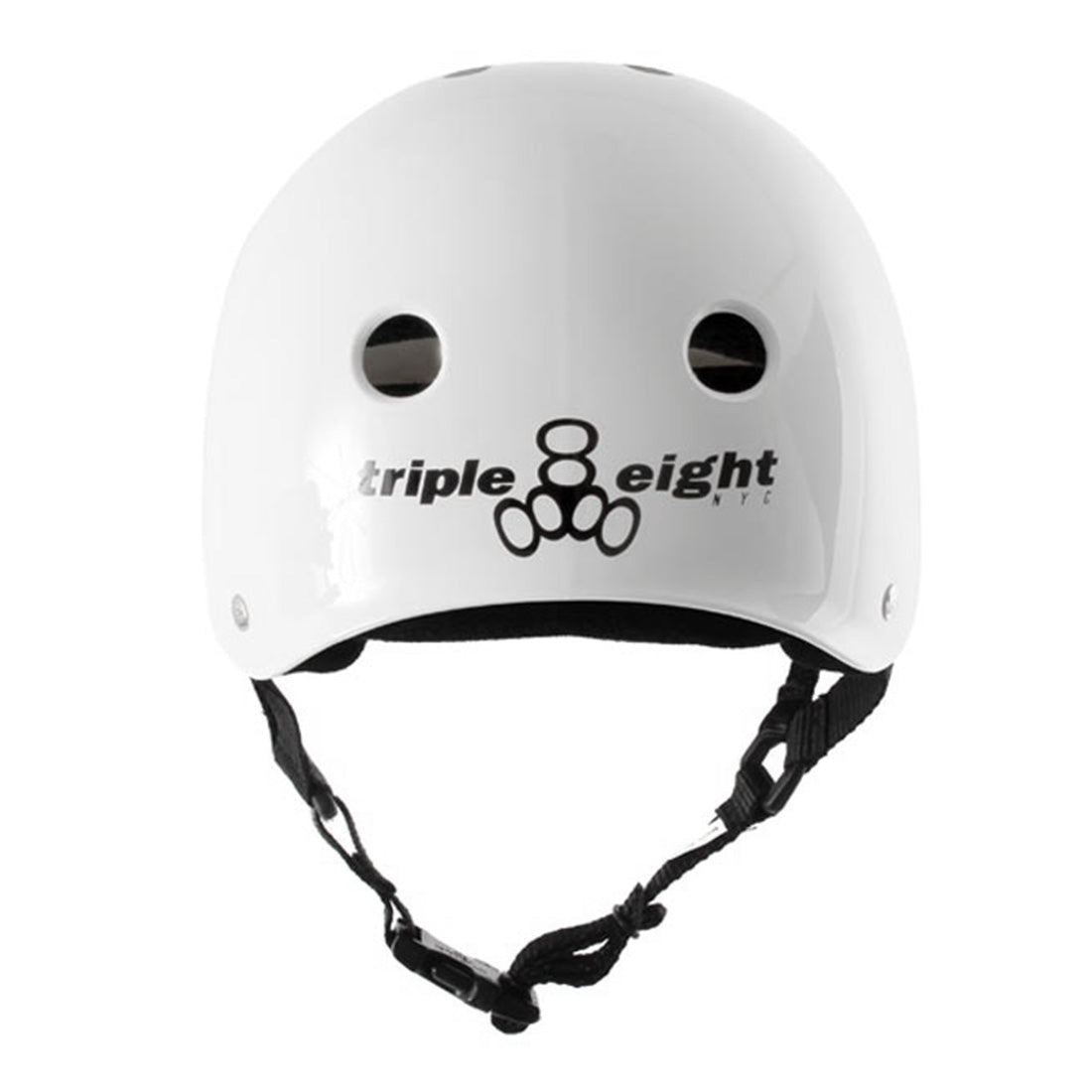Triple 8 Skate SS Helmet - White Gloss Helmets