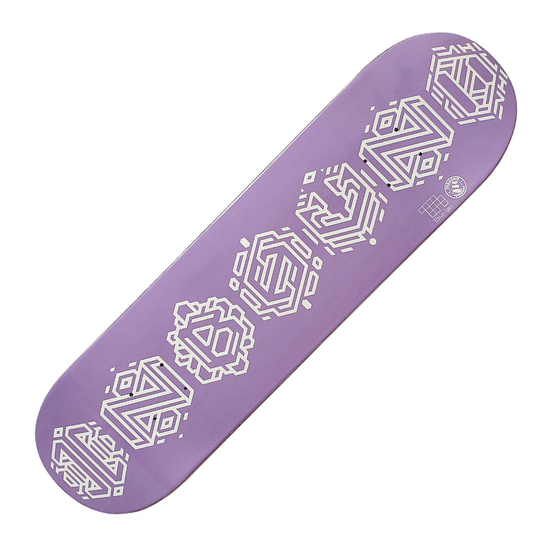 Inbound Isometric Logo 7.75 Deck - Purple Skateboard Decks Modern Street