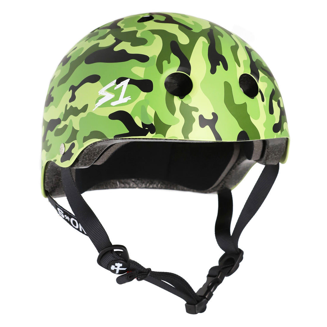 S-One Lifer Helmet - Camo Green Matte Helmets