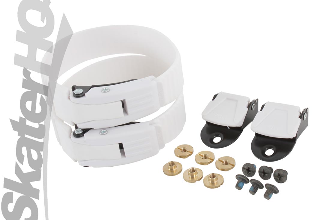 Razors Replacement Buckle Kit 2pk - White Inline Hardware and Parts