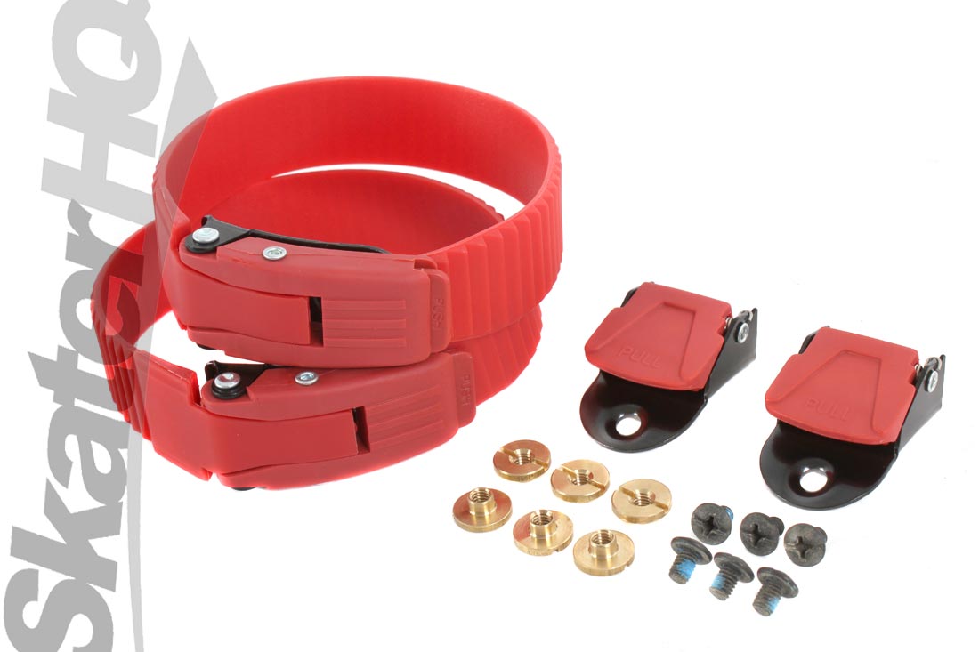 Razors Replacement Buckle Kit - Red Inline Hardware and Parts