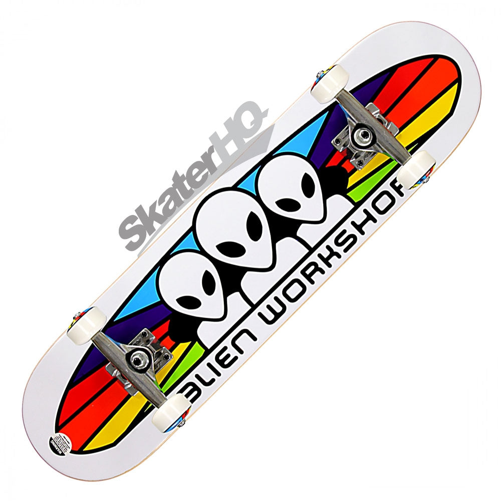 Alien Workshop Spectrum 7.75 Complete - White Skateboard Completes Modern Street