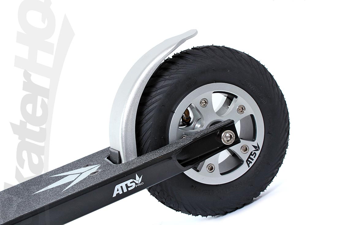 Envy ATS Pro Dirt Scooter - Silver Scooter Completes Dirt and Snow