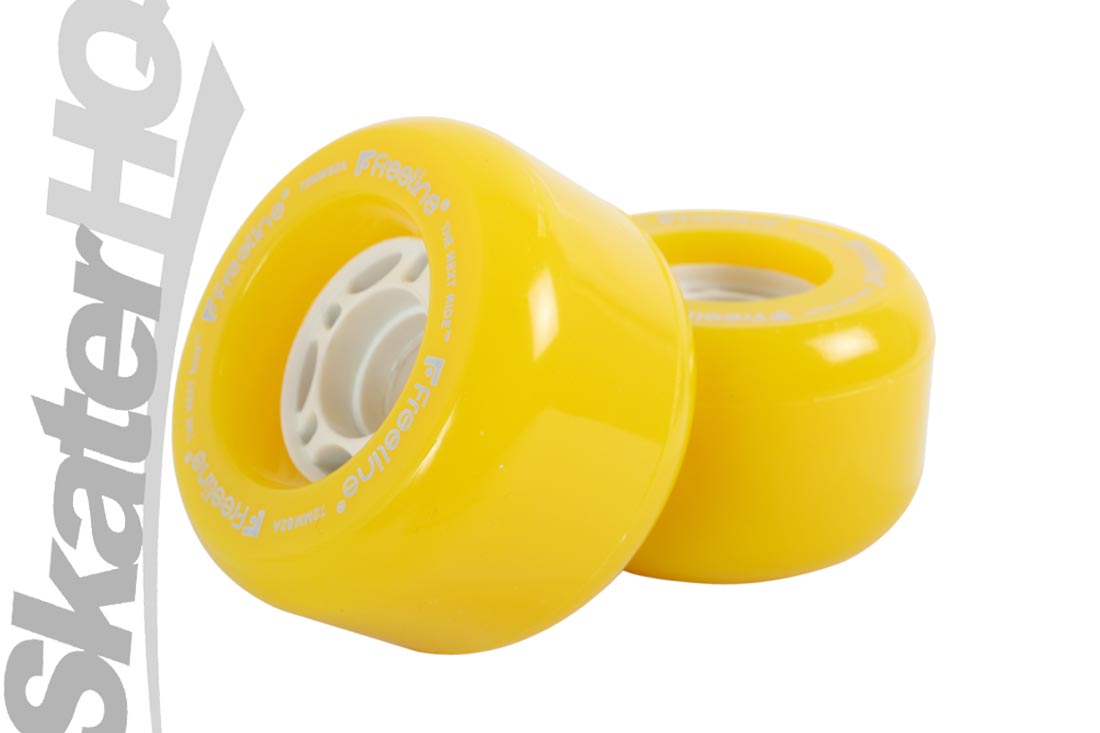 Freeline wheels 72mm/82a 2pk Yellow Other Fun Toys