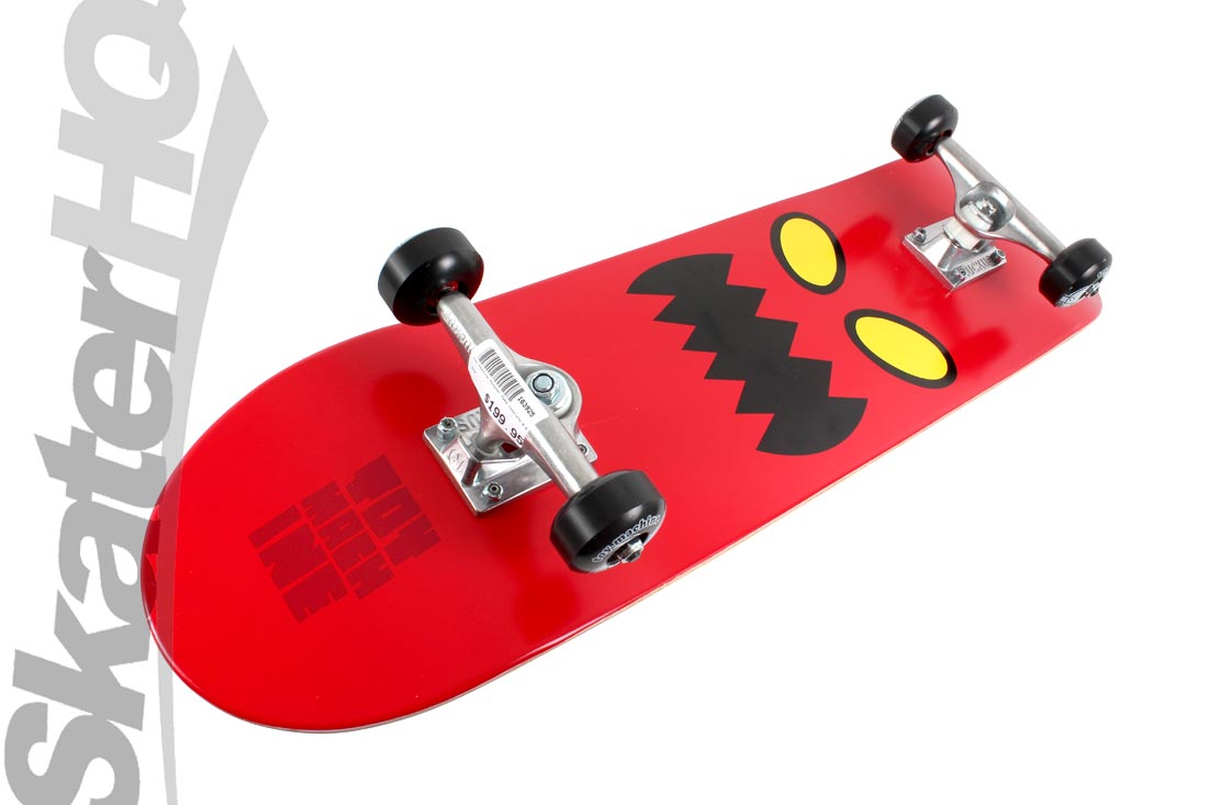 Toy Machine Monster Face 8.0 Complete - Red Skateboard Completes Modern Street