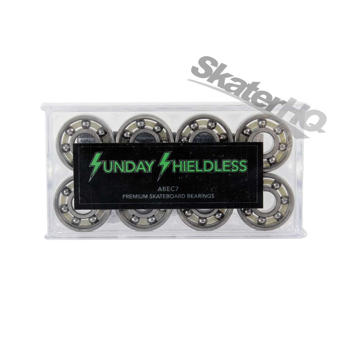 Sunday ABEC 7 Shieldless Bearings - 8pk Skateboard Bearings
