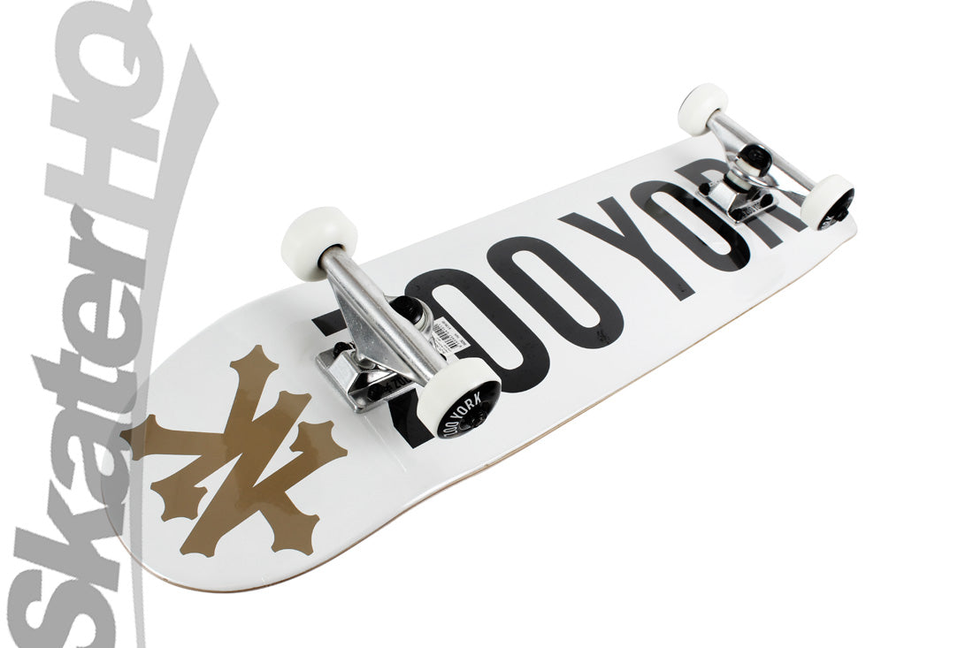 Zoo York Photo Incentive White 7.75 Complete Skateboard Completes Modern Street