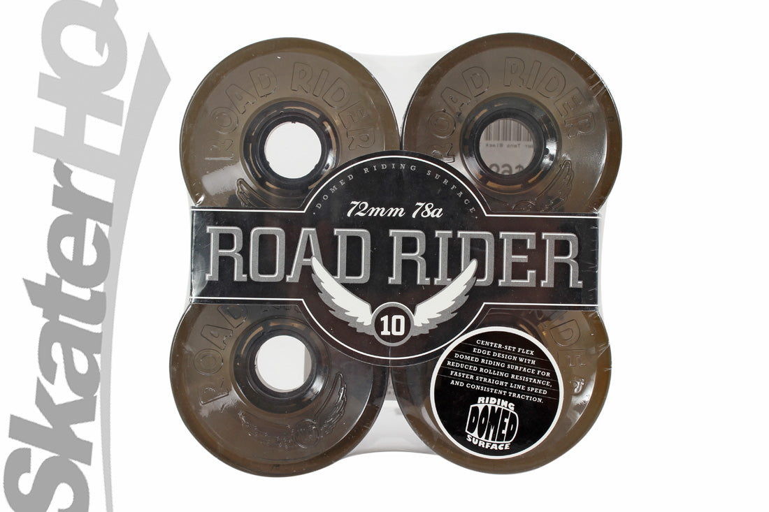OJs Road Rider Tens 72mm/78a - Trans Black Skateboard Wheels