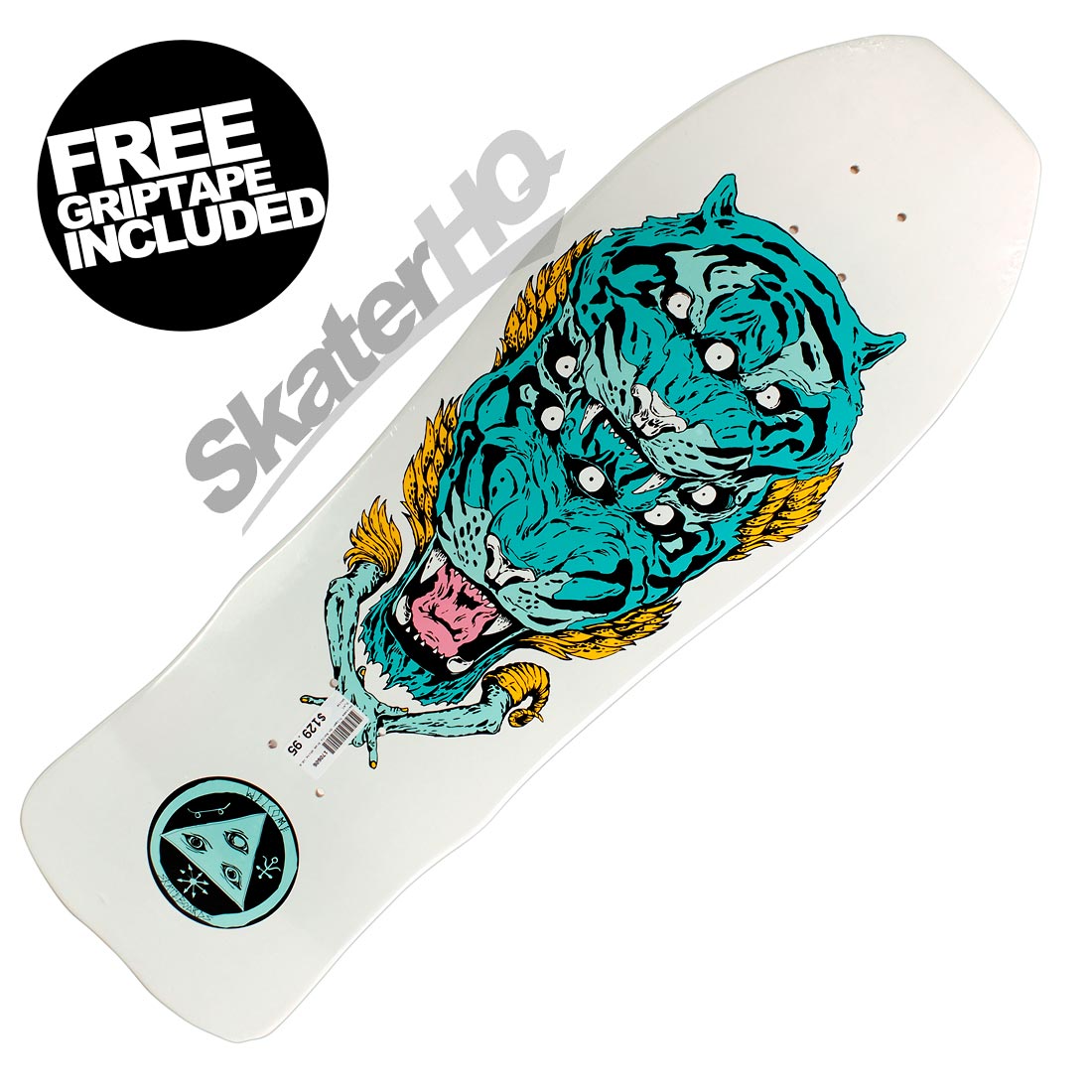 Welcome Triger 10.0 Early Grab Deck - White