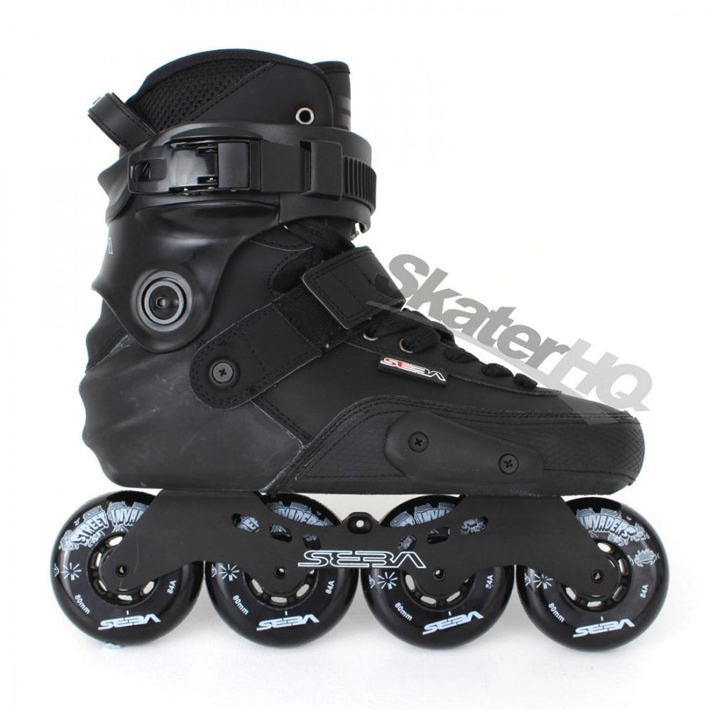 SEBA SX2 Black 10.5 US/EU44 Inline Rec Skates
