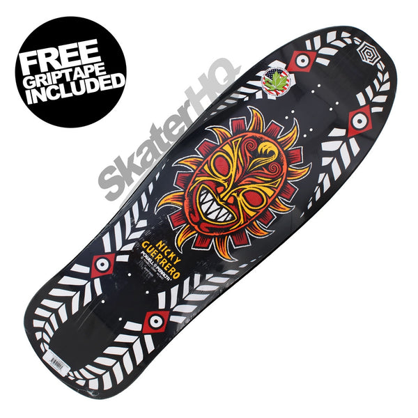 Powell Peralta Nicky Guerrero Mask 10.0 Deck - Black - Skater HQ