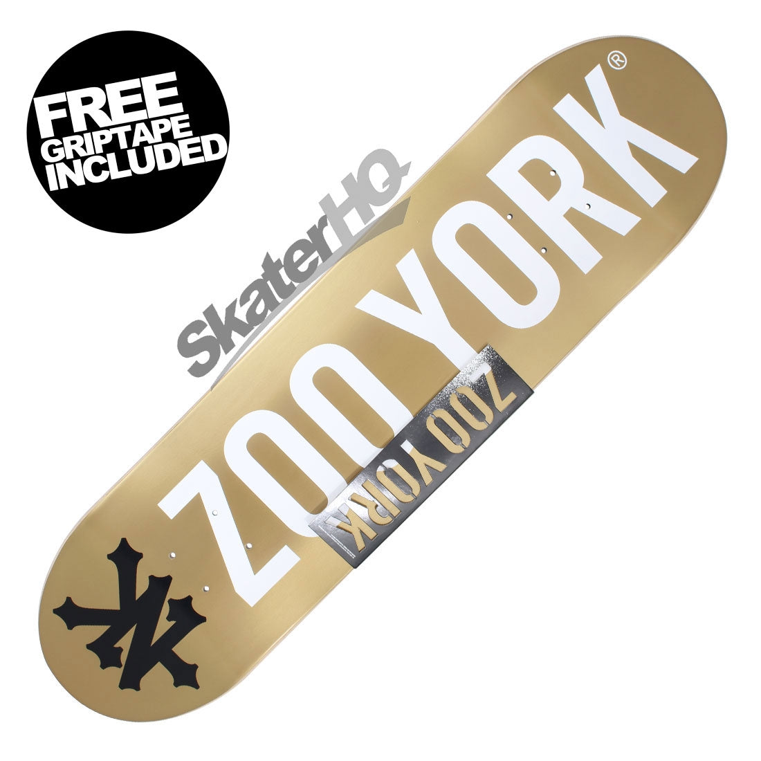 Zoo York Photo Incentive 8.0 Deck - Gold Skateboard Decks Modern Street