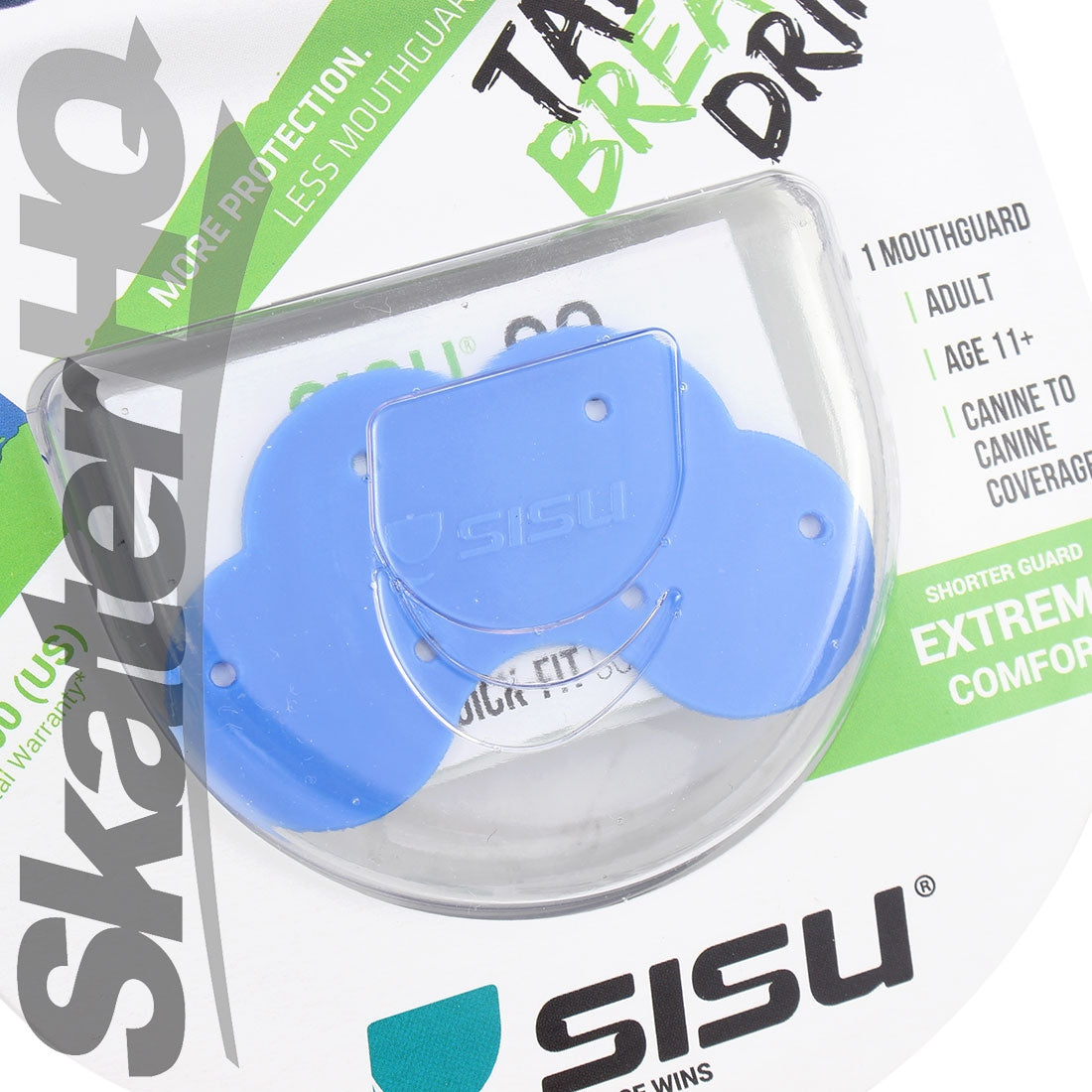 SISU GO Adult Mouthguard - Royal Blue Protective Mouthguards