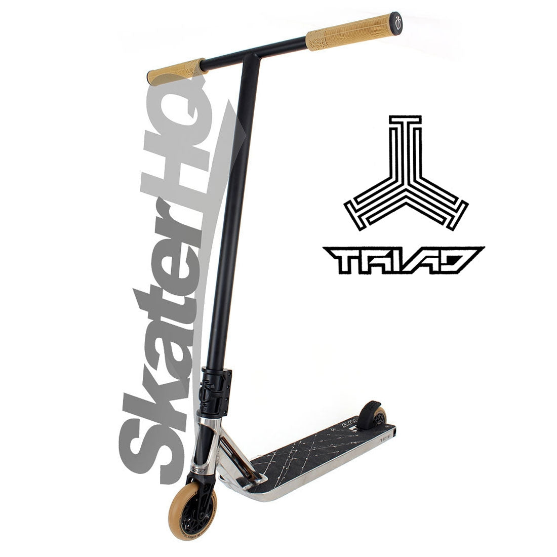 Triad Fugitive - Neo Silver/Black/Gum Scooter Completes Trick