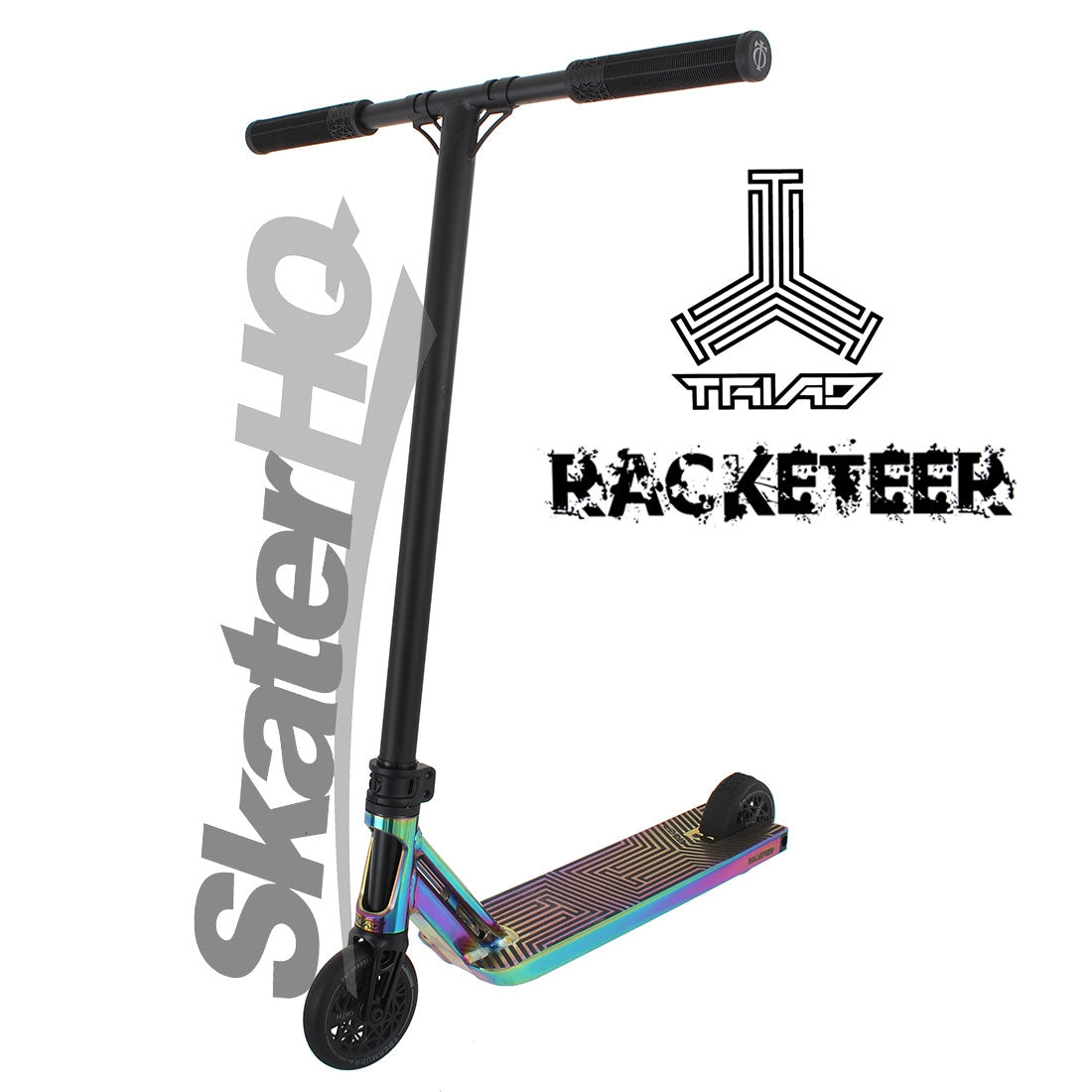 Triad Racketeer - Neochrome/Black Scooter Completes Trick