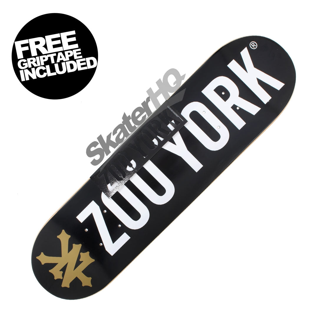 Zoo York Photo Incentive Black 7.25 Mini Deck Skateboard Decks Modern Street