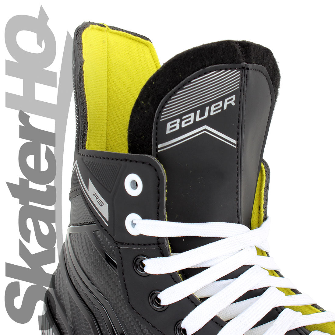 Bauer RS Senior Black/Yellow 10.0 / 11.5US Inline Hockey Skates