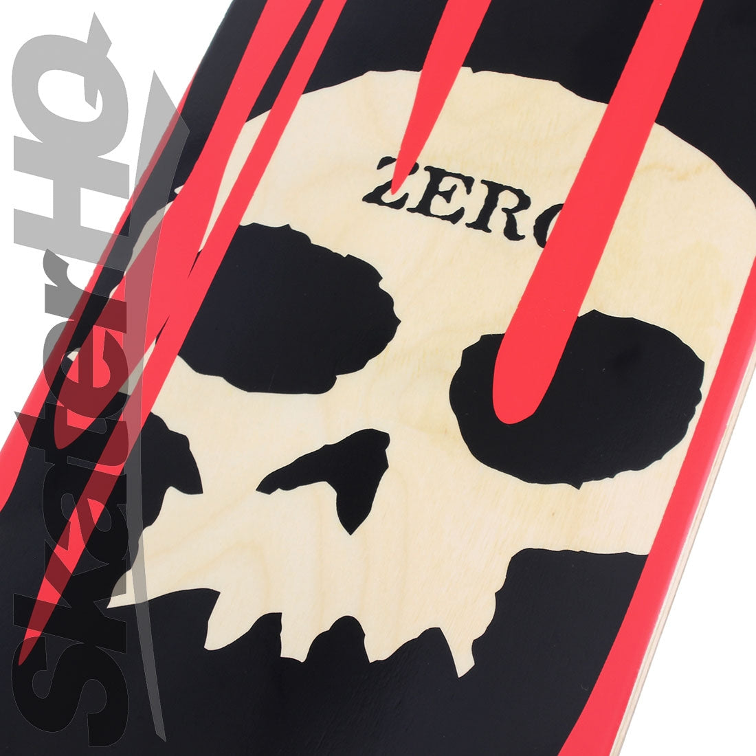 Zero 3 Skull Blood 7.625 Complete - Black/Gold Stain Skateboard Completes Modern Street