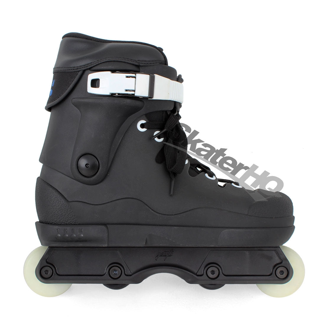 THEM Black V2 908 Custom w/ Haffy 7-8US Inline Aggressive Skates