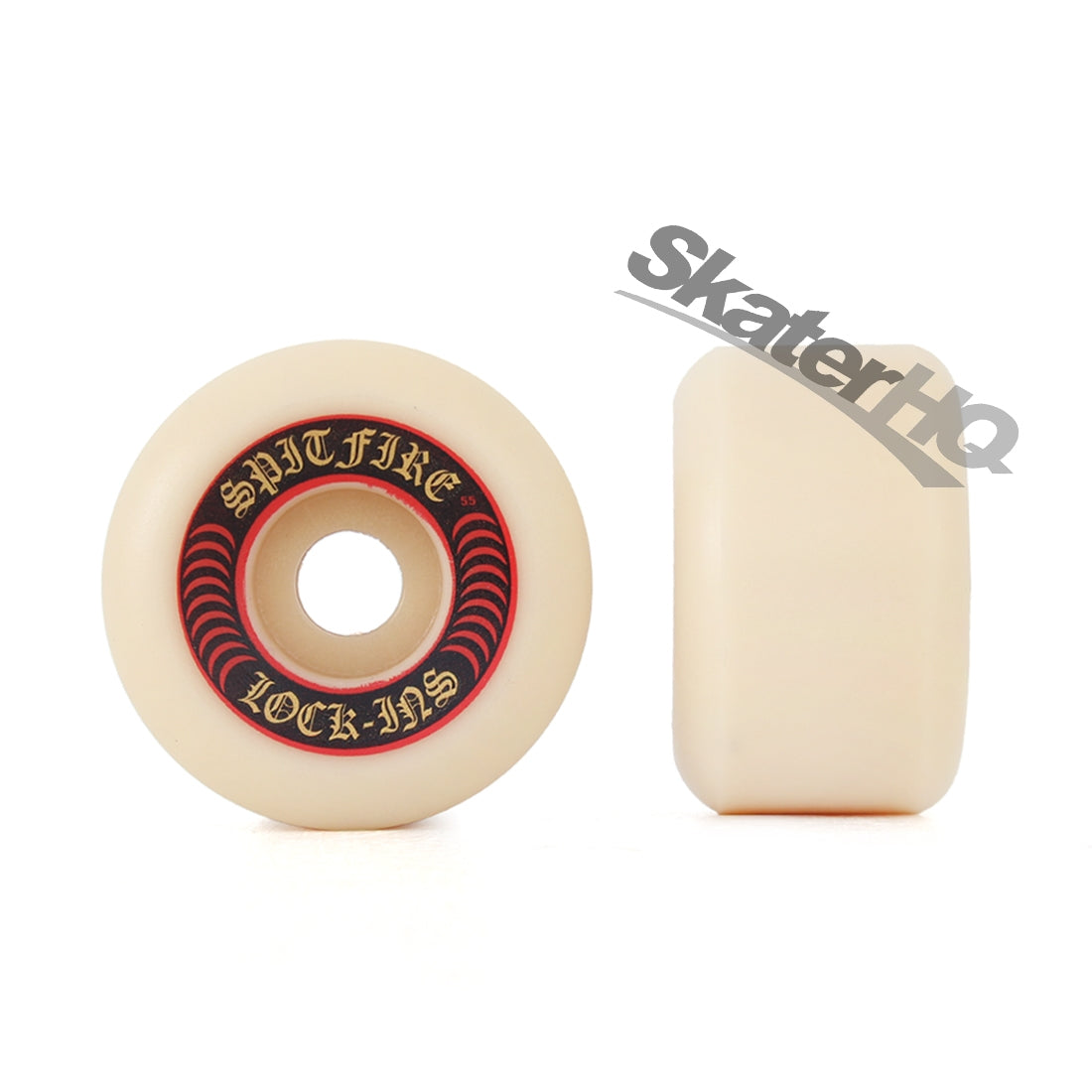 Spitfire Form Four 55mm 101A Lock-Ins - Red Skateboard Wheels