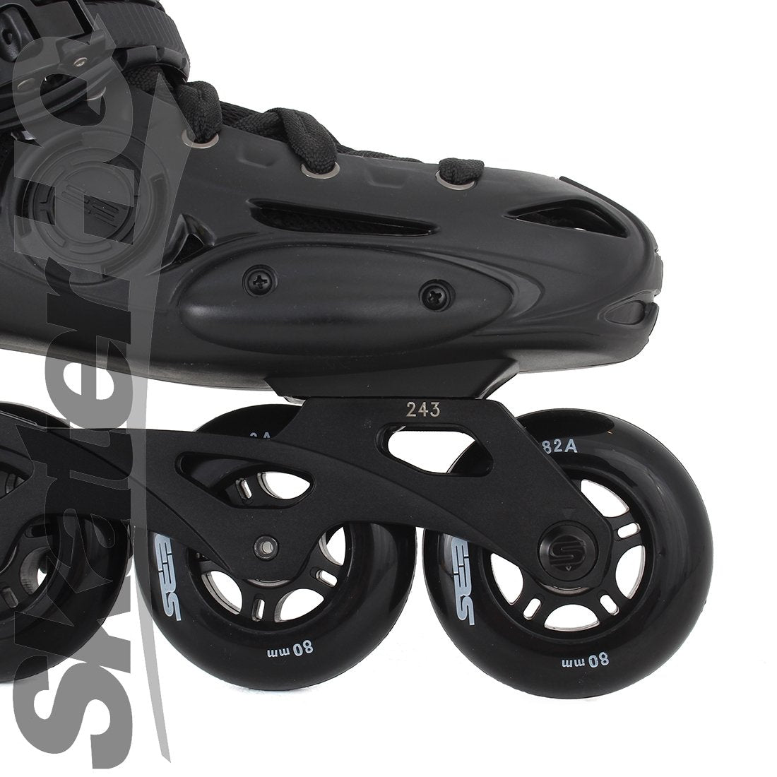 Seba E3 80 Premium Black - 10US EU43 Inline Rec Skates