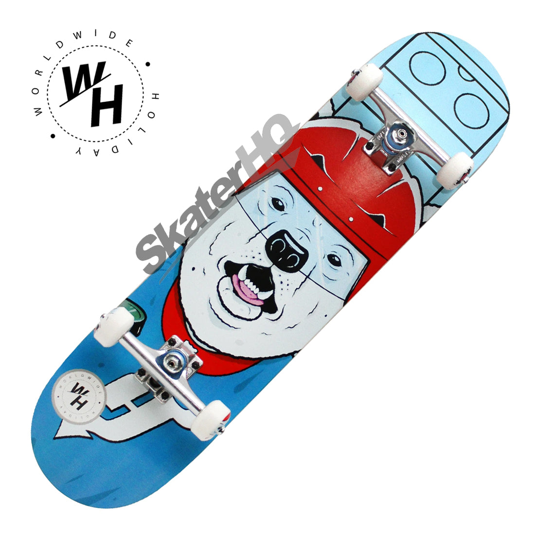 Holiday Sporting Polar Bear 7.75 Complete Skateboard Completes Modern Street