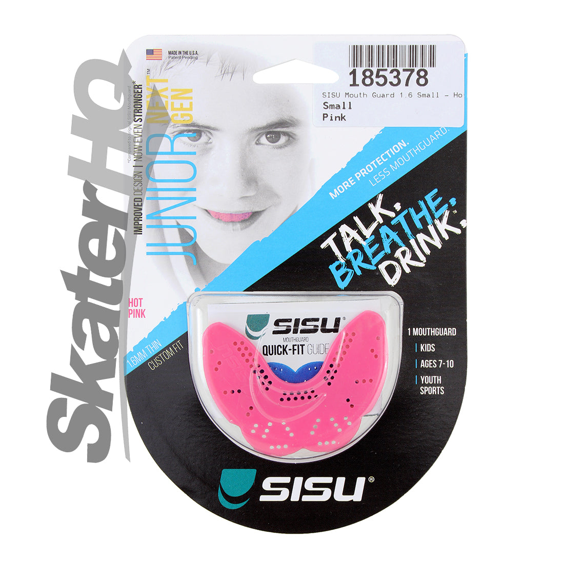 SISU Mouthguard 1.6 Small - Hot Pink Protective Mouthguards