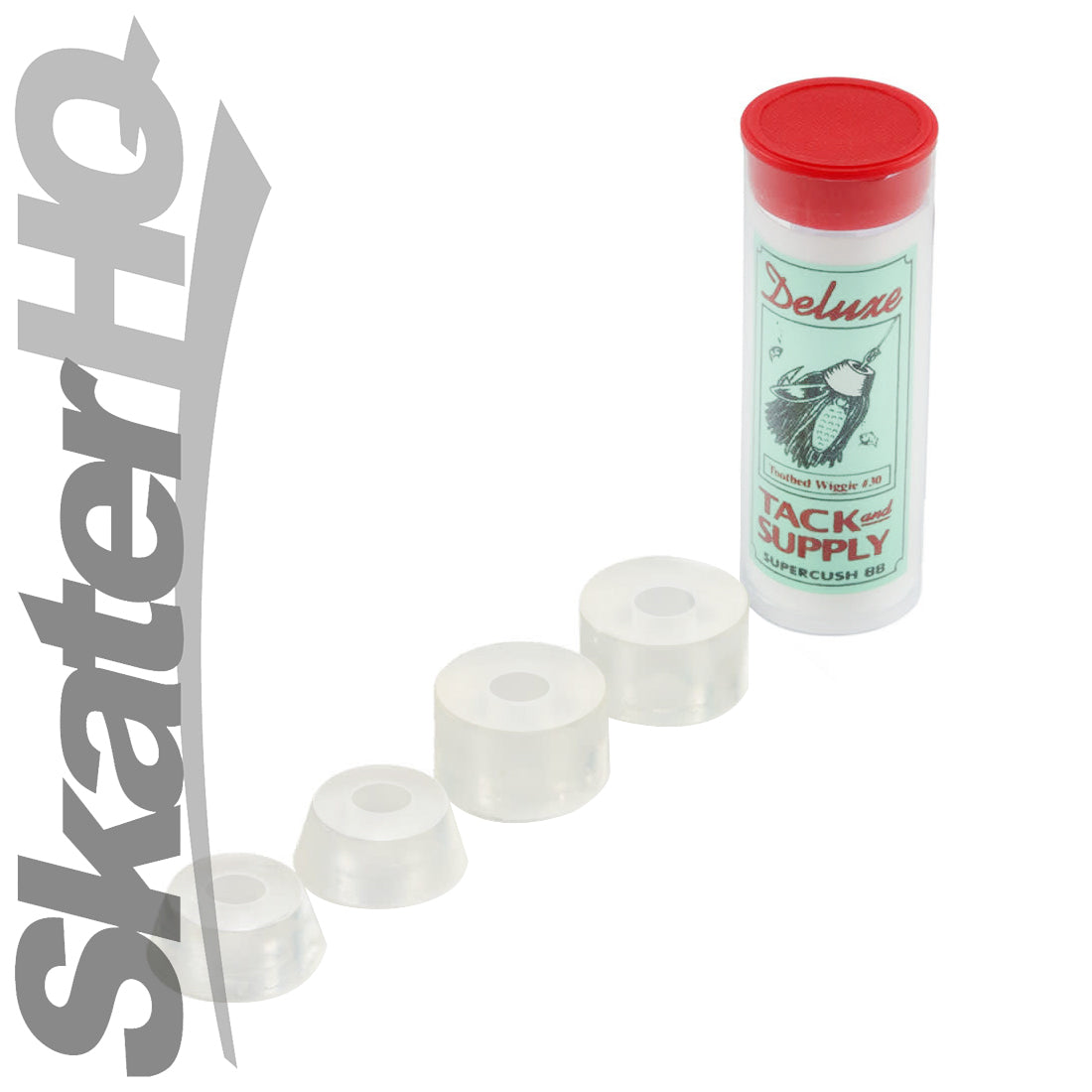 Deluxe Supercush 88a Bushings - Clear Skateboard Hardware and Parts