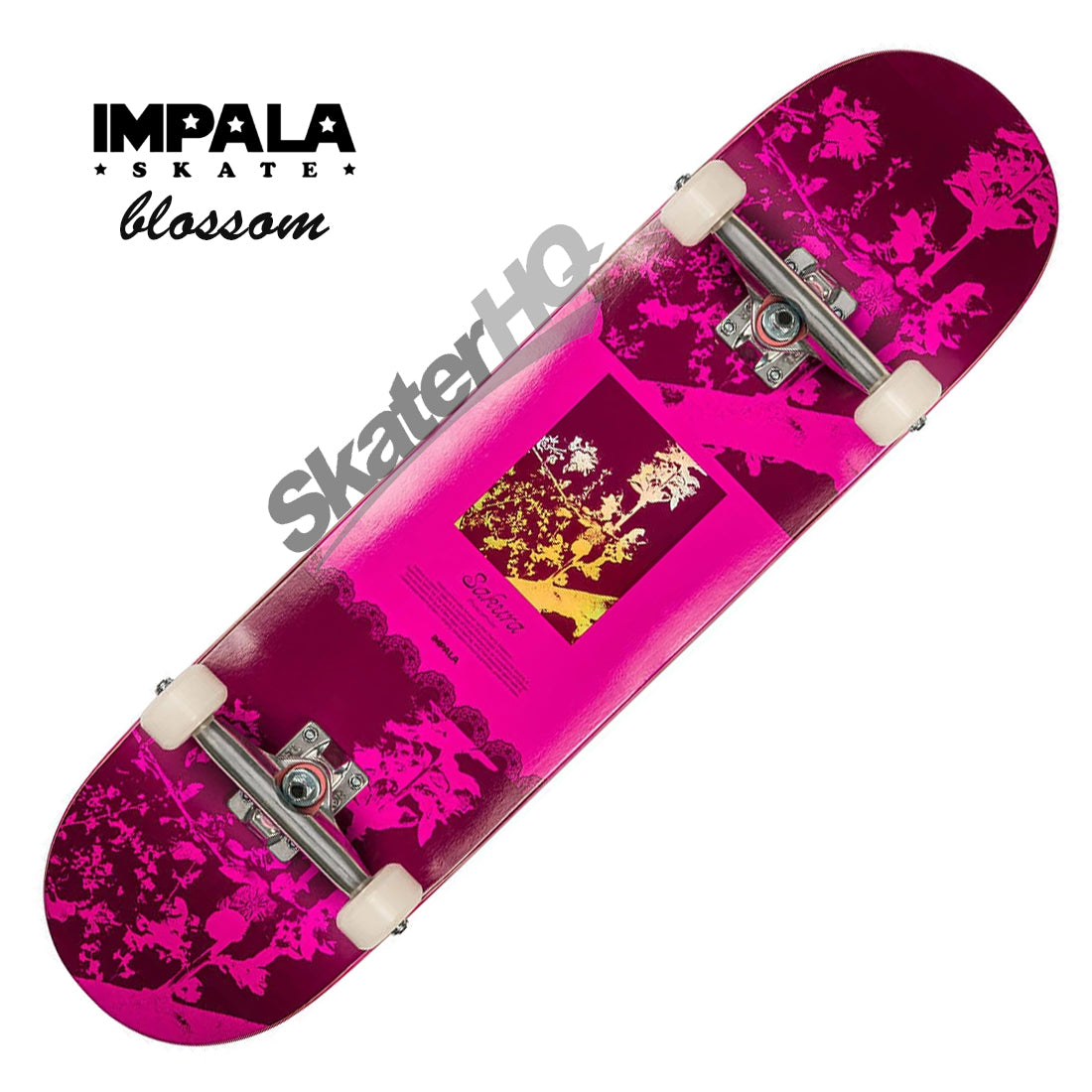 Impala Blossom Sakura 8.25 Complete - Pink Skateboard Completes Modern Street