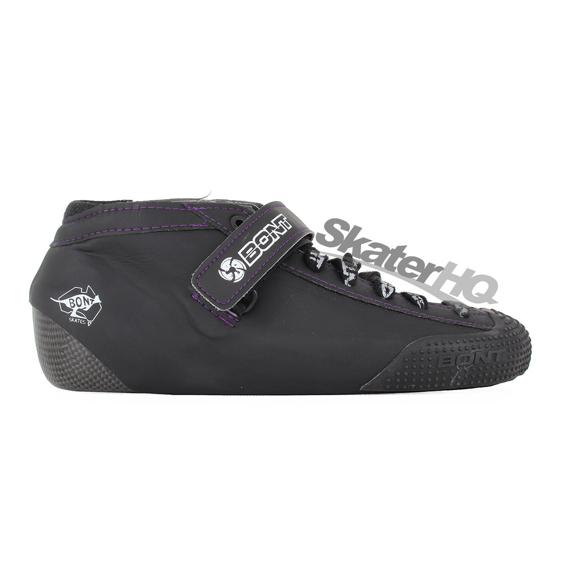 Bont Hybrid V2 Carbon Durolite Boot - Black/Purple Stitching Roller Skate Boots